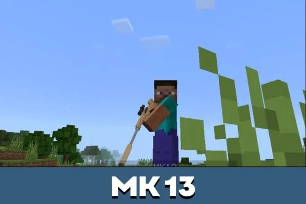 MK 13 from Simple Arsenal Mod for Minecraft PE