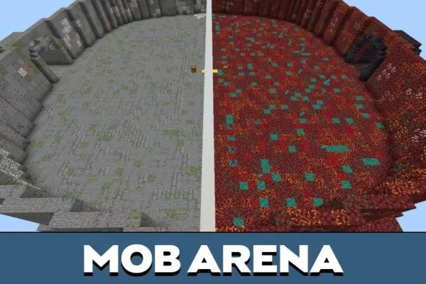 Mob Arena from Duo Minigame Map for Minecraft PE