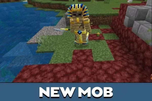 Mob from Mummy Boss Mod for Minecraft PE