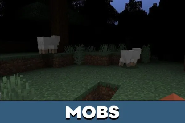 Mobs from Black Fog Texture Pack for Minecraft PE