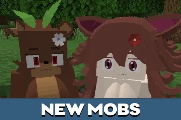 Mobs from Jenny 2 Mod for Minecraft PE