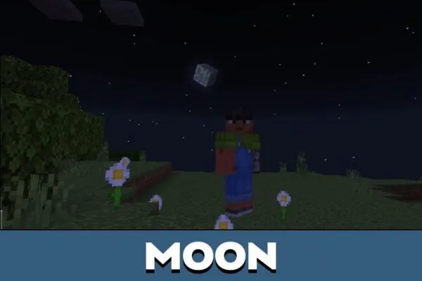 Moon from Solar Shader for Minecraft PE