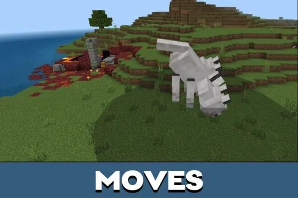 Moves from Cerberus Mod for Minecraft PE