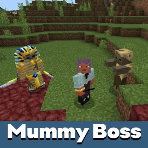 Mummy Boss Mod for Minecraft PE