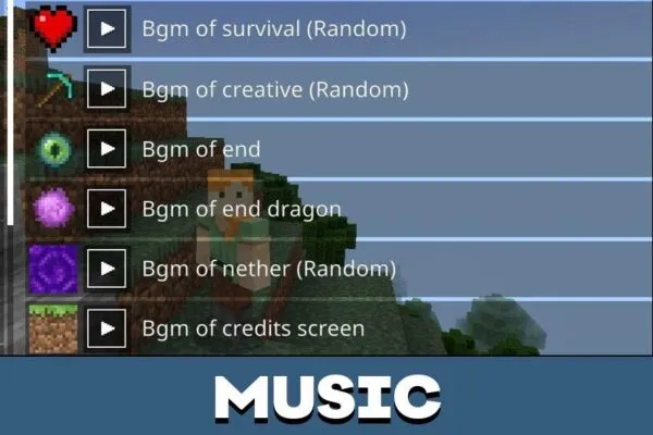 Music from Rainbow Pie Texture Pack for Minecraft PE