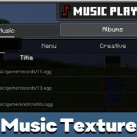 Music Texture Pack for Minecraft PE