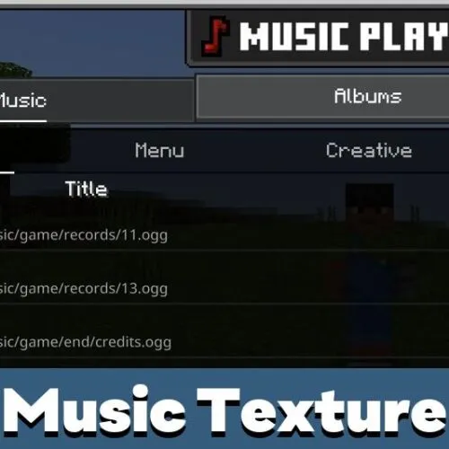 Music Texture Pack for Minecraft PE