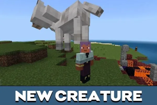 New Creature from Cerberus Mod for Minecraft PE