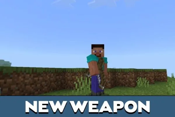 Weapon from Slingshot Mod for Minecraft PE