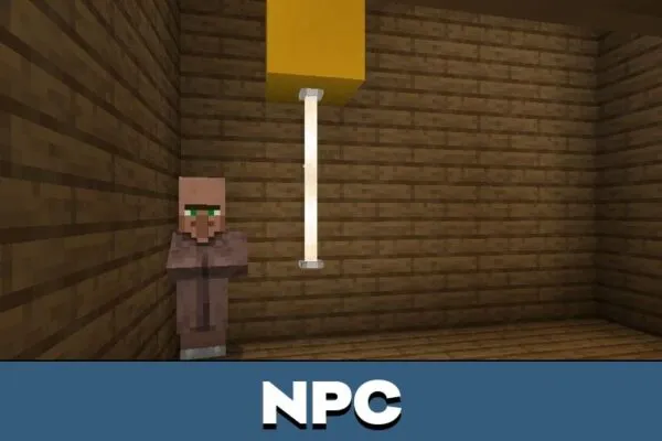 NPC from Birthday Party Map for Minecraft PE