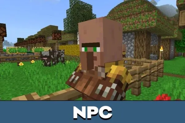 NPC from Volcano Island Map for Minecraft PE