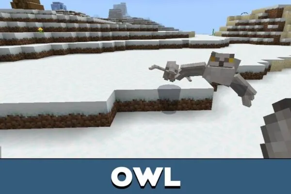 Owl from Far North Mod for Minecraft PE