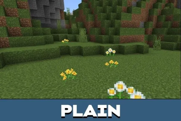 Plain from Flowers Texture Pack for Minecraft PE