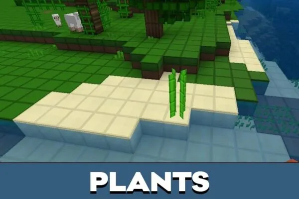 Plants from OCD Texture Pack for Minecraft PE