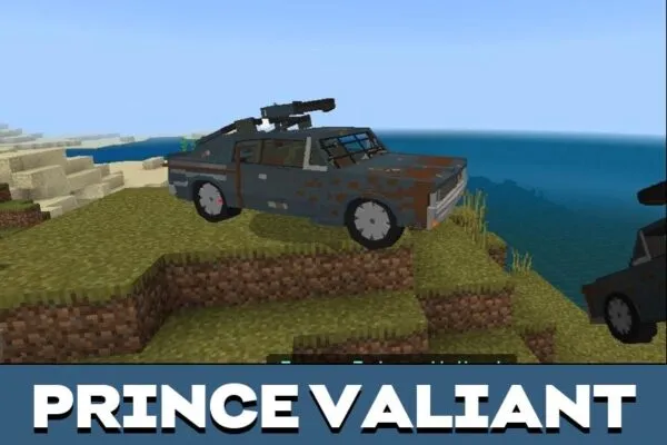 Prince Valiant from Mad Max Mod for Minecraft PE