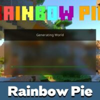 Rainbow Pie Texture Pack for Minecraft PE