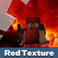 Red Texture Pack for Minecraft PE