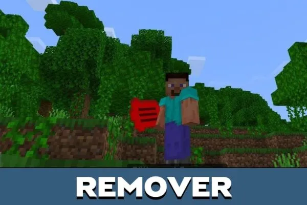 Remover from Display Screen Mod for Minecraft PE