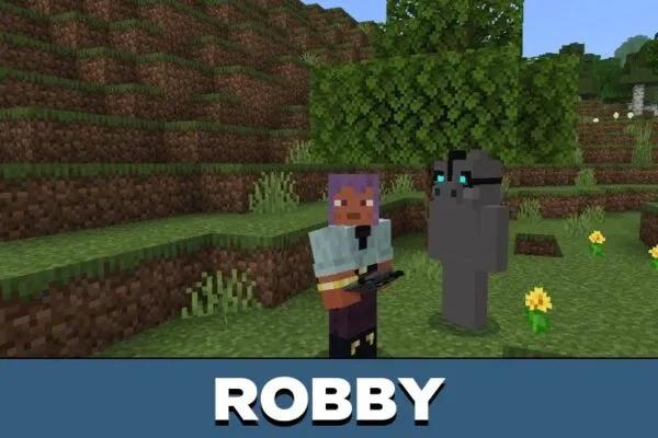 Robby from Piggy Mod for Minecraft PE