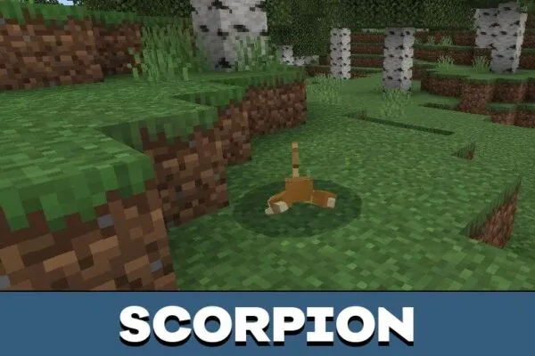 Scorpion from the Underground Mod for Minecraft PE