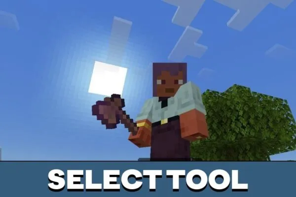 Select Tool from World Fabricator Mod for Minecraft PE