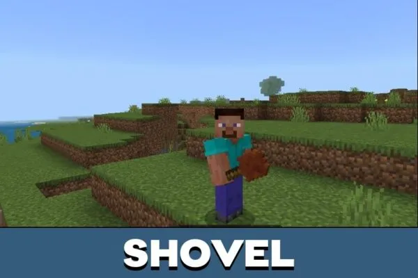 Shovel from Golden Texture Pack for Minecraft PE