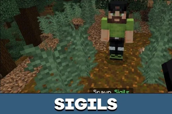 Sigils from YouTuber Mod for Minecraft PE