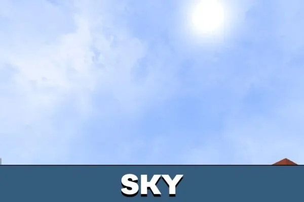 Sky from 7izbi Mardan Texture Pack for Minecraft PE