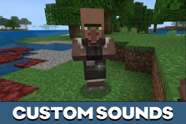 Custom Sounds from Talking Villagers Texture Pack for Minecraft PE