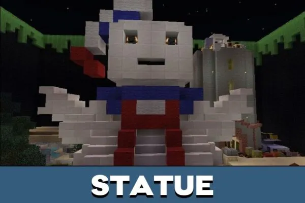 Statue from Ghostbusters Map for Minecraft PE