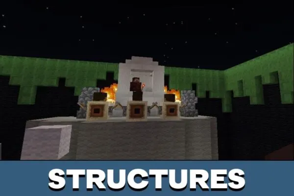 Structures from Ghostbusters Map for Minecraft PE