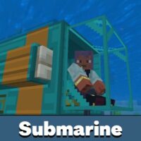 Submarine Mod for Minecraft PE