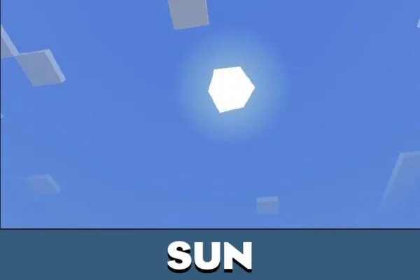 Sun from Explorer Texture Pack for Minecraft PE