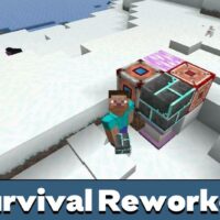 Survival Reworked Mod for Minecraft PE