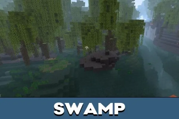 Swamp from 7izbi Mardan Texture Pack for Minecraft PE