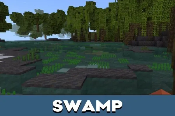 Swamp from OCD Texture Pack for Minecraft PE