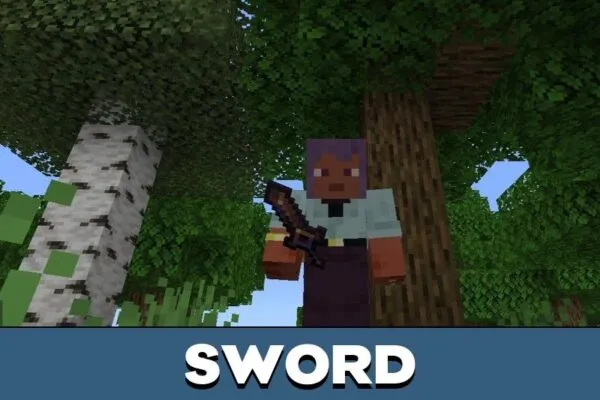 Sword from Azalea Mod for Minecraft PE