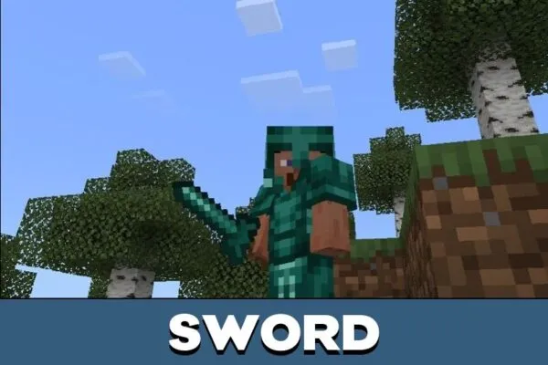 Sword from Enderite Mod or Minecraft PE