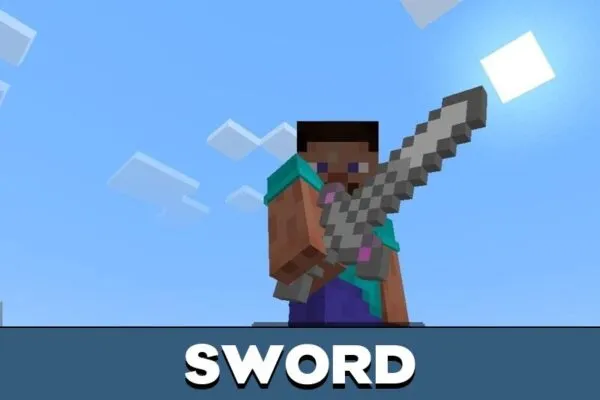 Sword from White Texture Pack for Minecraft PE