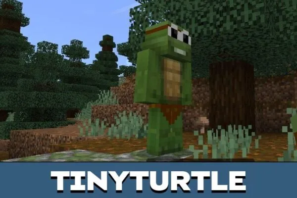 Tiny Turtle from YouTuber Mod for Minecraft PE