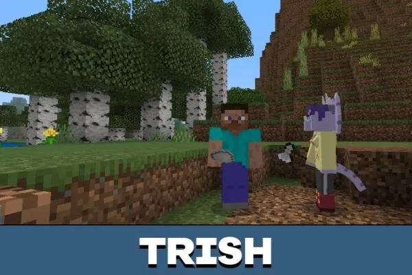 Trish from Snoot Craft Mod for Minecraft PE