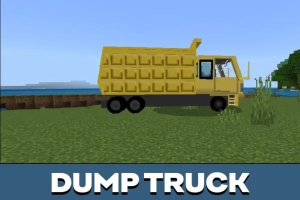 Truck from Simple Vehicles Mod for Minecraft PE