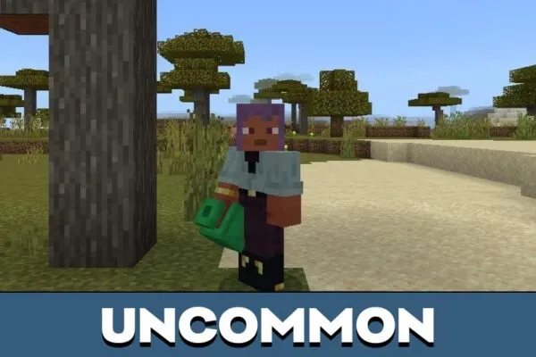 Uncommon Loot Bags Mod for Minecraft PE