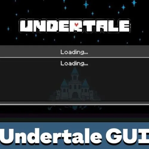 Undertale GUI Texture Pack for Minecraft PE