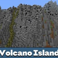 Volcano Islands Map for Minecraft PE