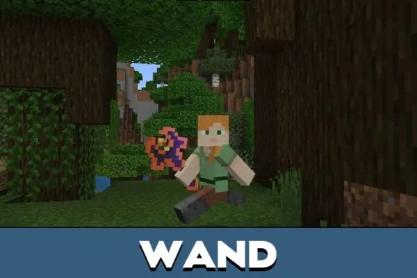 Wand from Inferno Weapons Mod for Minecraft PE