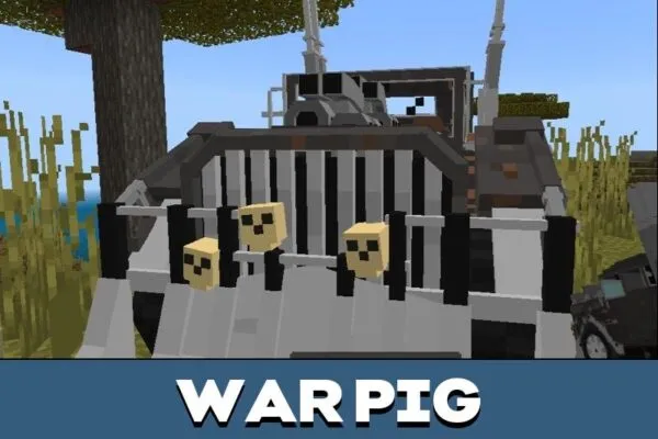 War Pig from Mad Max Mod for Minecraft PE