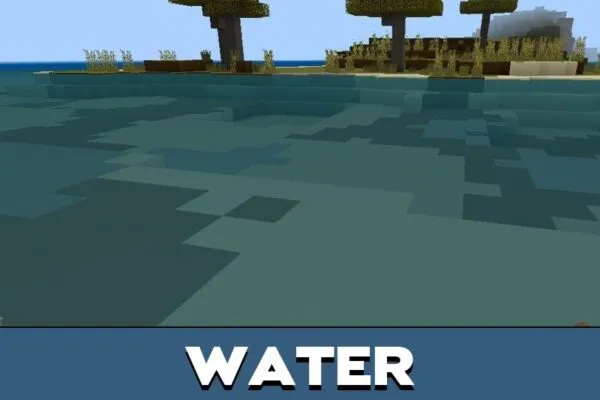 Water from One Block Texture for Minecraft PE