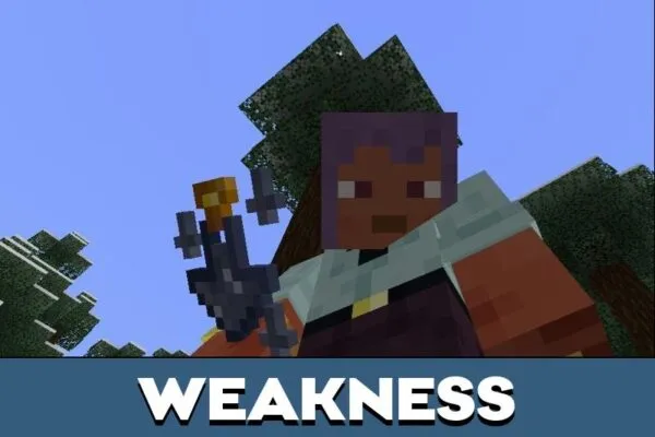 Weakness from Potion Texture Pack for Minecraft PE