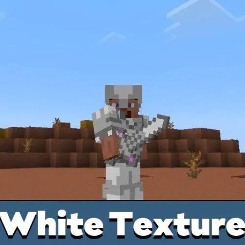 White Texture Pack for Minecraft PE